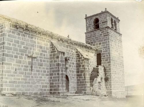 La Coruña. Iglesia del puerto de Laxe