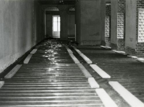 Palacio de Goyeneche. Obras de rehabilitación. Sala de exposiciones temporales