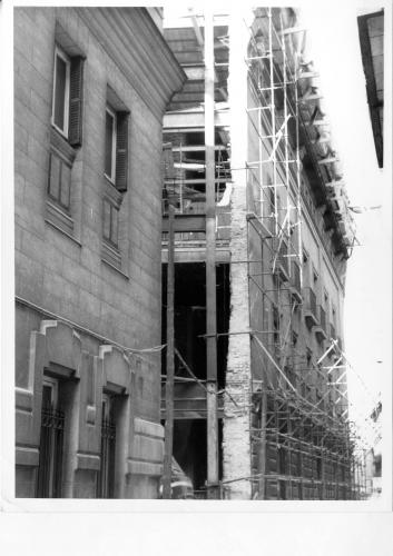 Palacio de Goyeneche. Obras de rehabilitación