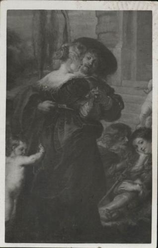 Rubens: El jardín del amor, detalle