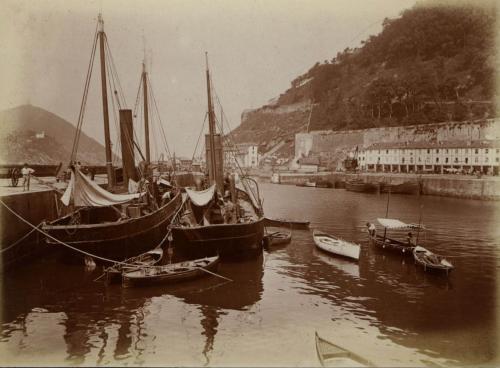 San Sebastián - Donostia. Vista del puerto