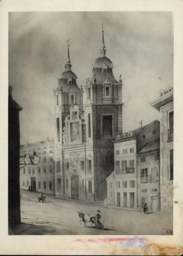 Madrid: “Calle Ancha de San Bernardo: la hoy Universidad Central.  