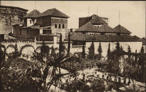 Granada. Alhambra. Jardines del Parterre