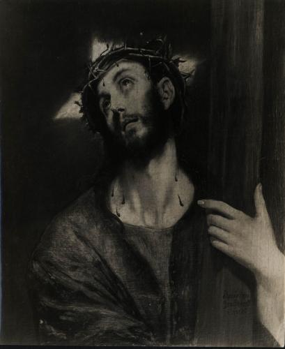 EL GRECO: Cristo abrazado a la Cruz