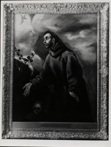 El Greco. La Estigmatización de San Francisco