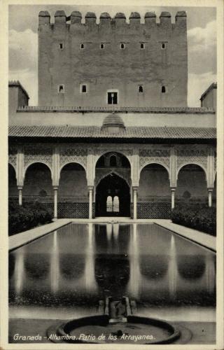 GRANADA. Patio de los Arrayanes