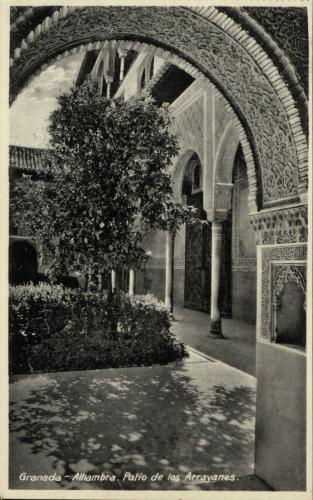 GRANADA. Patio de los Arrayanes