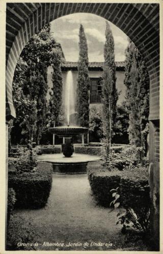 GRANADA. Alhambra. Jardín de Lindaraja