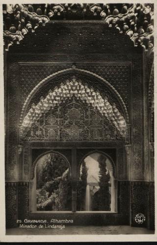 Granada. Alhambra. Mirador de Lindaraja