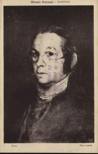 Goya. Autorretrato. (Museo Bonnat. Bayona