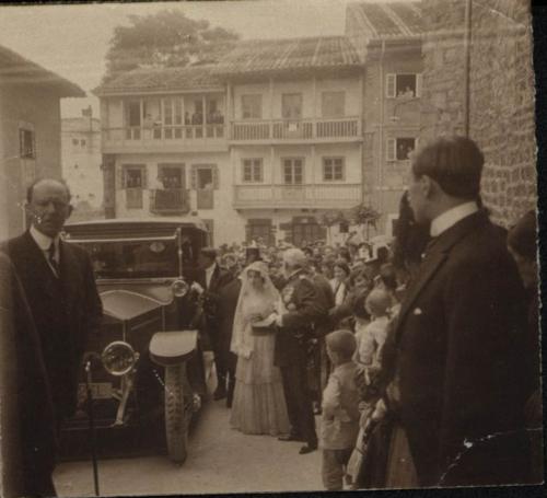 Boda de la hija de los Marqueses de Argüelles