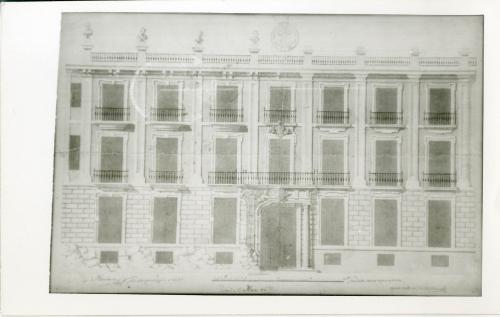 Academia de San Fernando. Proyecto de la fachada (1773)