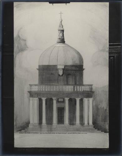 Academia de España en Roma. San Pietro in Montorio. Templete de Bramante