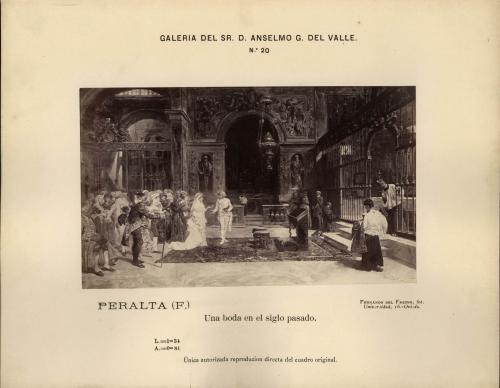 Una boda en el siglo pasado (F. Peralta)