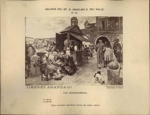 Los murmuradores (J. Jiménez de Aranda)