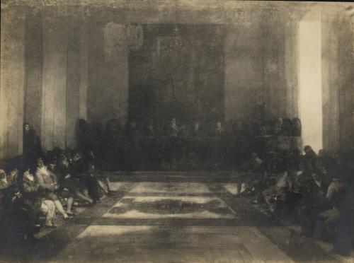 La Compañía de Filipinas presidida por Fernando VII (Goya)