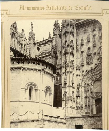 SALAMANCA: CATEDRAL: parte de la fachada al Patio Chico.