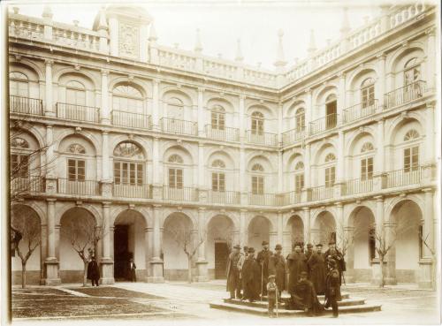 Patio de la Universidad de Alcalá de Henares