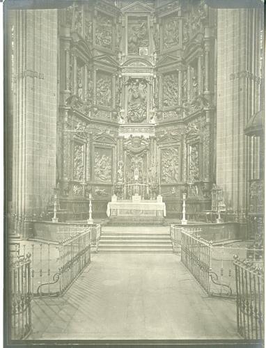 Astorga. Altar Mayor de la Catedral (Gaspar Becerra)