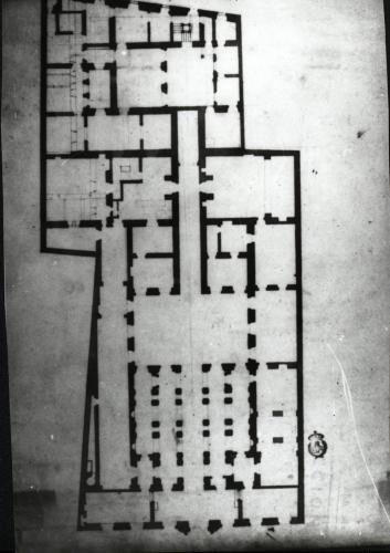 Palacio de Goyeneche. Plano  por Diego de Villanueva