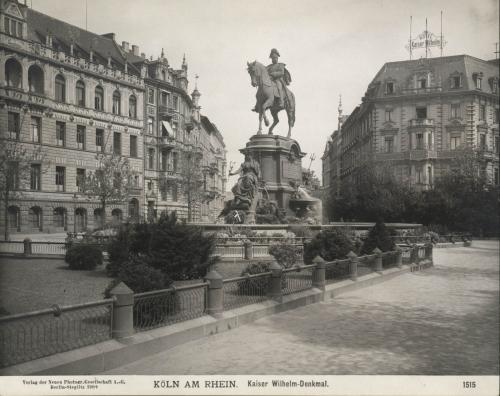 Colonia. Monumento al Kaiser Guillermo