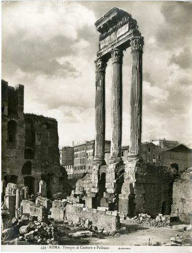 ROMA. Templo de Cástor y Polux