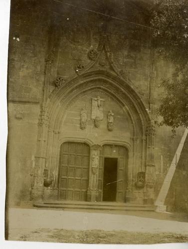 BUSTURÍA (Vizcaya): iglesia de Santa María.