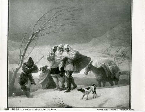 Goya. La nevada