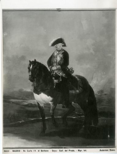 Goya. Carlos IV a caballo