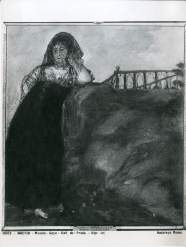 Goya. Una manola: Leocadia Zorrilla