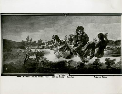 Goya. Las tres Parcas