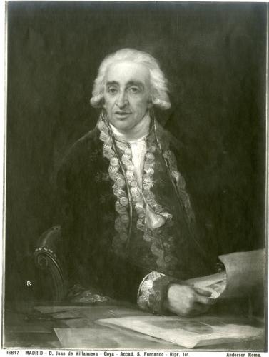 Goya. Juan de Villanueva