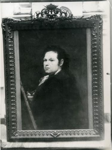 Goya. Autorretrato en el Museo de Agen (Francia)