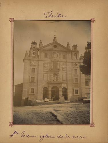 Ávila. Santa Teresa: Iglesia donde murió