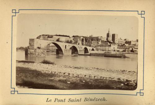 AVIÑÓN (Francia) Puente de Saint-Bénézet o Puente de Aviñón