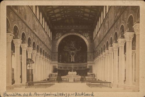 MUNICH. Basilika des h. Bonifatius (1860). Por [Georg Friedrich]  Ziebland