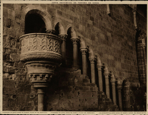 Monasterio de Santa Maria de Huerta. Púlpito del refectorio. 