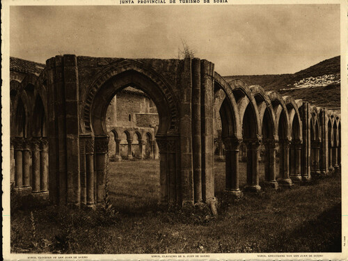 Soria. Claustro de San Juan de Duero. 