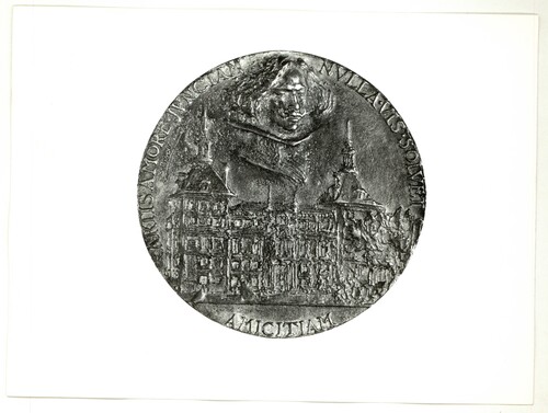 Medalla conmemorativa de la inauguración de la Casa de Velázquez (reverso)
