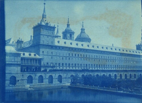 El Escorial. Estanque y jardín de la Huerta