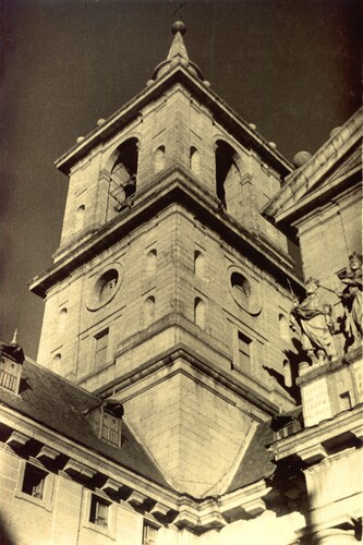 El Escorial. Torre campanario