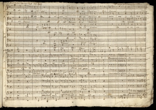 Spalmo [sic] dixit dominus a 8 [Música manuscrita] / de Joseph Zameza y Elexalde.