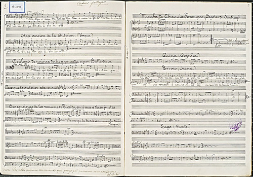 CANCIONES populares de Galicia [Música manuscrita] / transcritas por varios autores [Arana, San Pedro et al.].