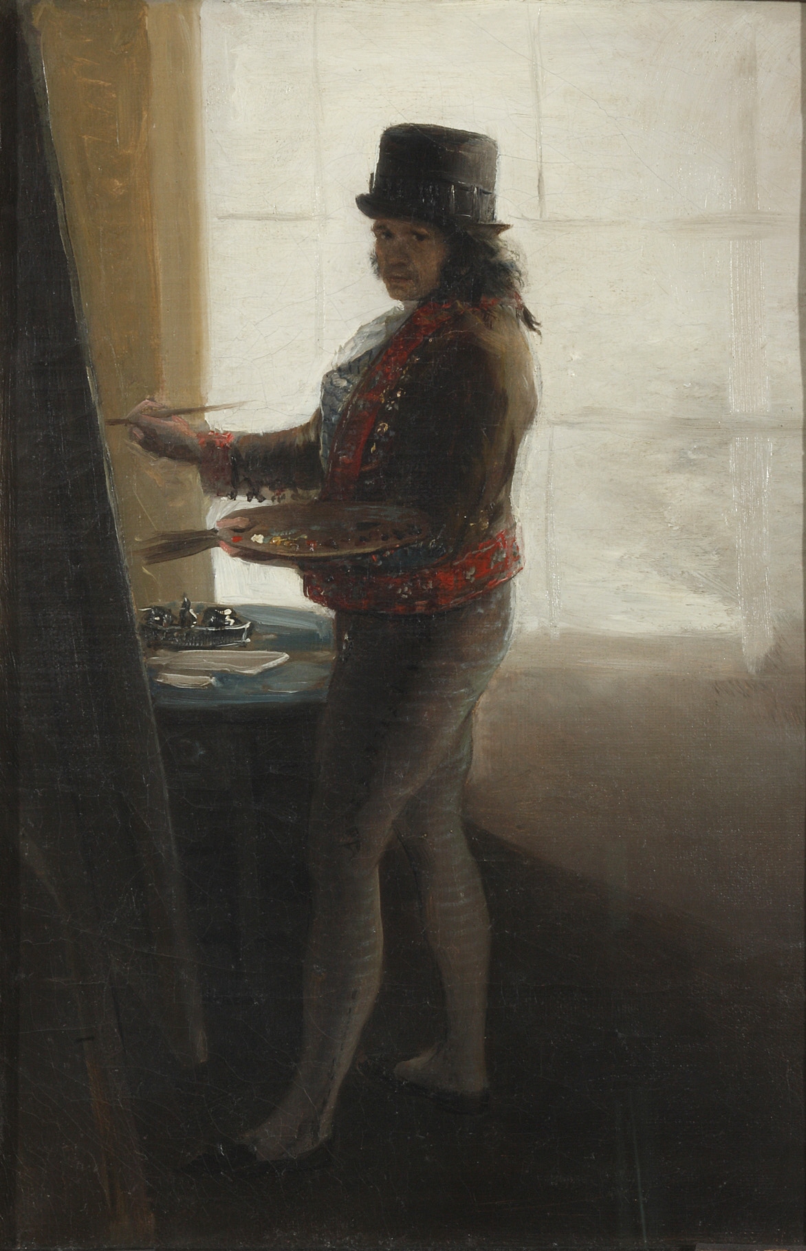 Goya y Lucientes, Francisco - Autorretrato su