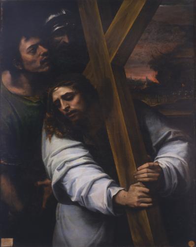 Jesús con la Cruz a cuestas