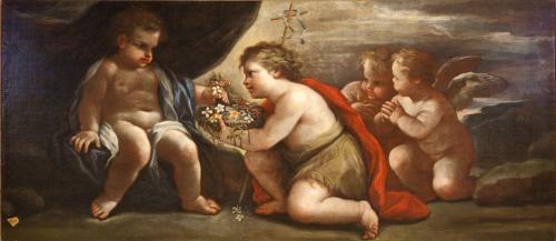 El Niño Jesús y San Juan