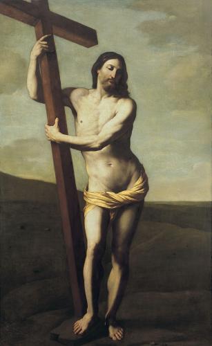 Cristo resucitado abrazado a la Cruz