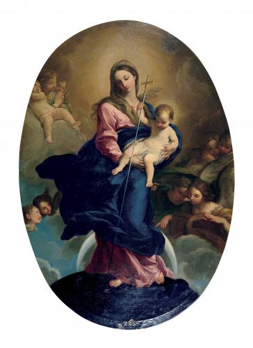La Virgen con el niño triunfante (Inmaculada Concepción)