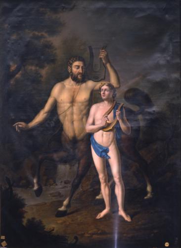 Aquiles y Quirón