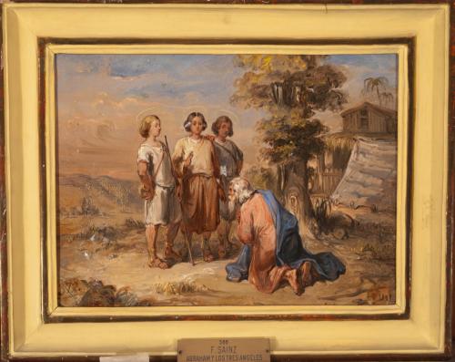 Abraham y  los tres ángeles